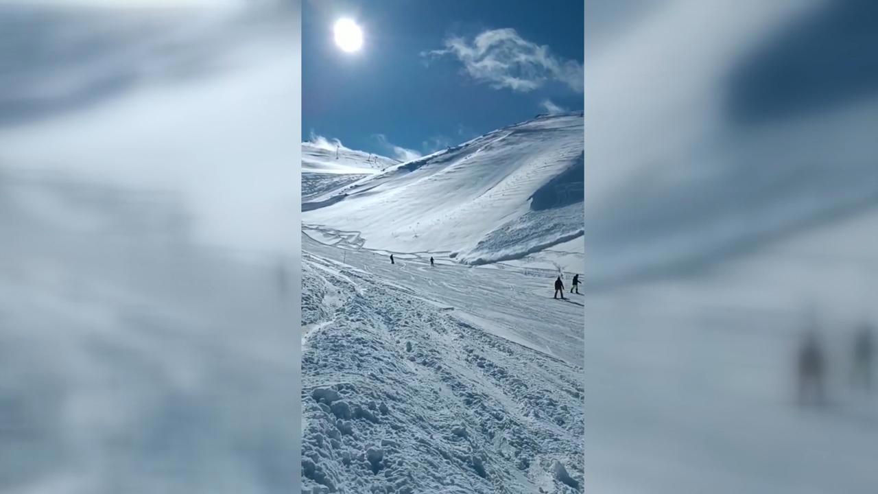 Palandöken'e Çığ Düştü!