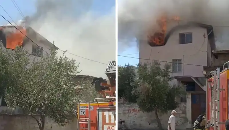 Hatay'da Bir Ev Yangını: Üç Yaşındaki Çocuk Hastaneye Kaldırıldı