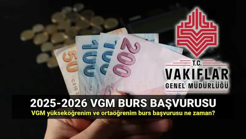 VGM Burs Başvuruları 2025: Tarihler ve Ücretler Yeniden Belirlendi!