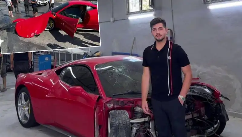 Hurdaya Dönüşen 15 Milyonluk Ferrari'nin Trajik Hikayesi: Binemeden Gitti!