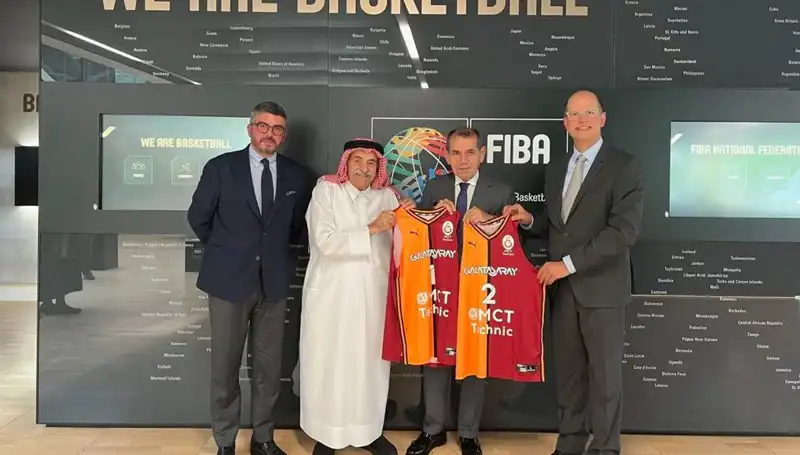Galatasaray Basketbol Takımı, FIBA Yetkililerini Ziyaret Etti